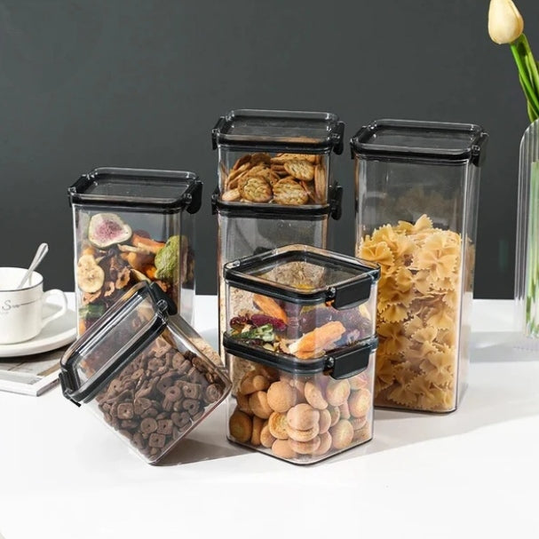 Air-Tight Kitchen Storage Containers | 1 SET- 7 PCS 1100 ML