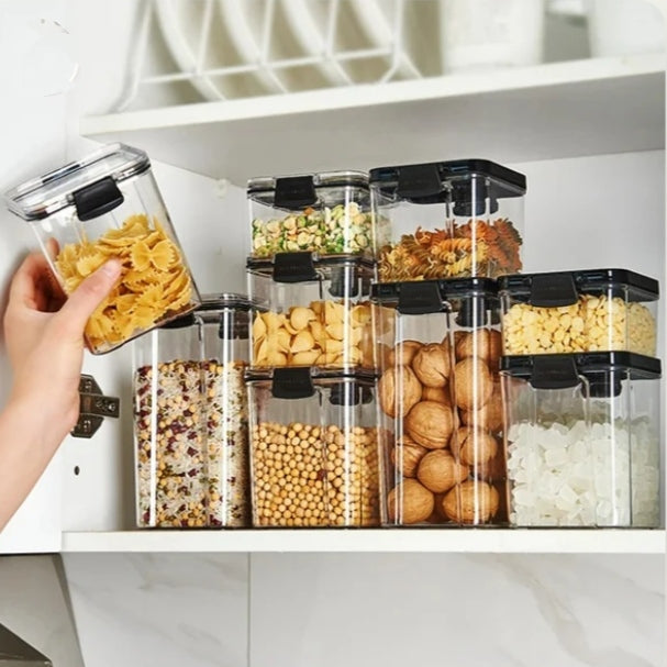 Air-Tight Kitchen Storage Containers | 1 SET- 7 PCS 1100 ML