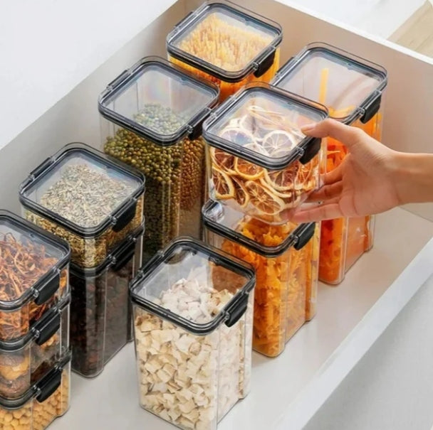 Air-Tight Kitchen Storage Containers | 1 SET- 7 PCS 1100 ML