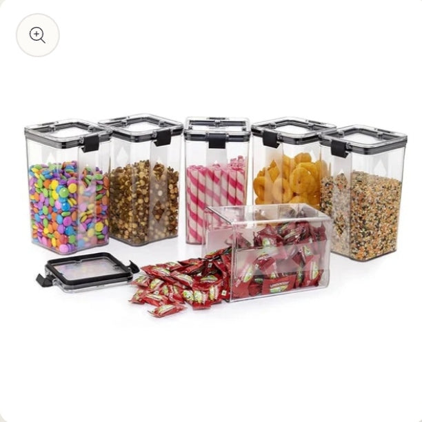 Air-Tight Kitchen Storage Containers | 1 SET- 7 PCS 1100 ML