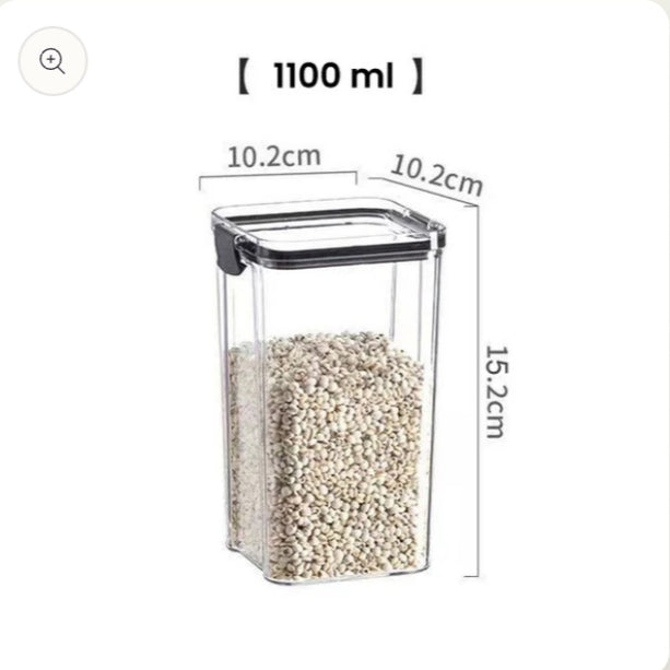 Air-Tight Kitchen Storage Containers | 1 SET- 7 PCS 1100 ML