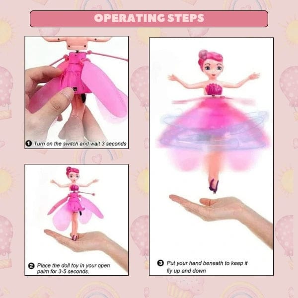 Magic Hand-Controlled Flying Fairy Doll