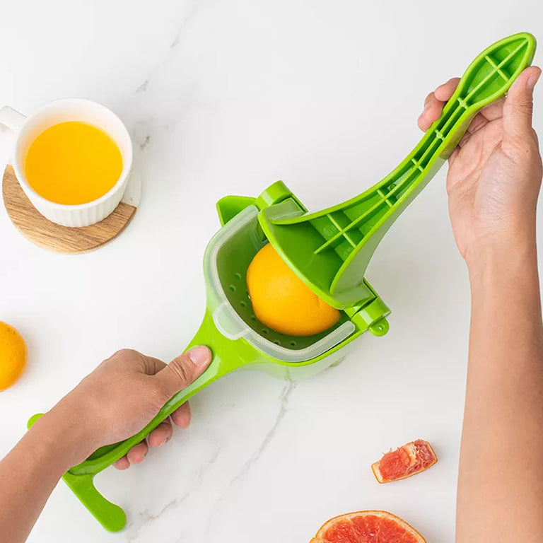Heavy Duty Manual Juice Press – Handheld Fruit Squeezer Juicer